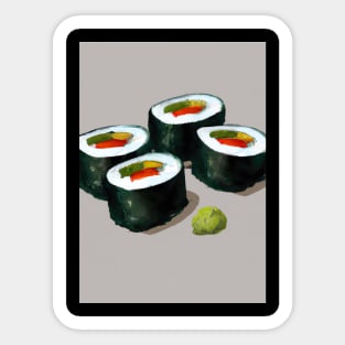 Sushi Rolls Sticker